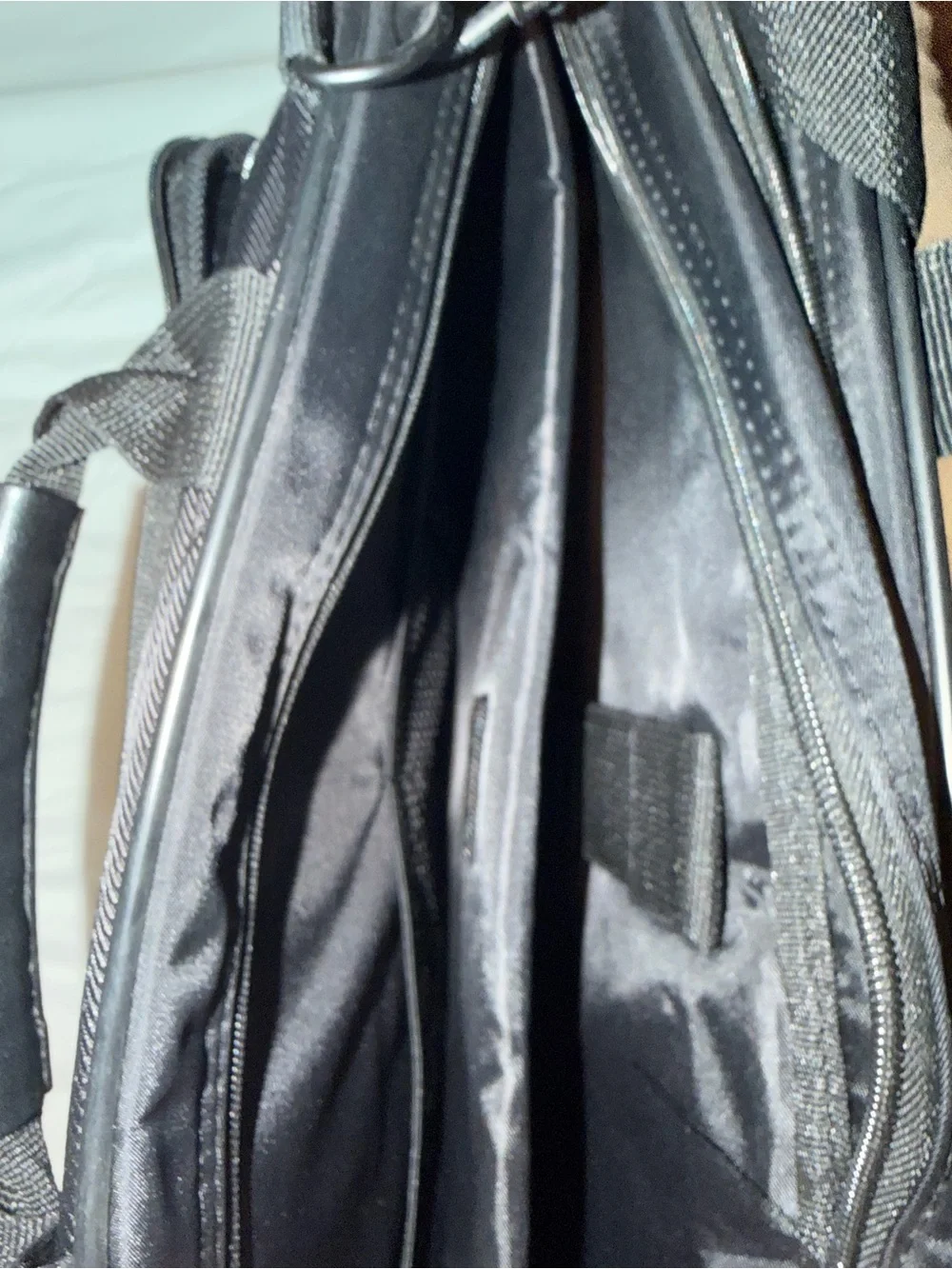 HP Black Laptop Messenger Briefcase